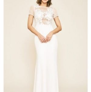 Tadashi Shoji Tanya Wedding Dress NWT (Size 8)